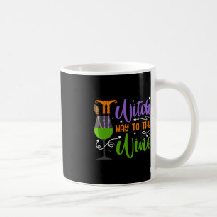 Halloween 2020 Witches Witch way to the wine Costu Coffee Mug