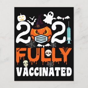 Halloween 2021 Fully Vaccinated Funny Costume