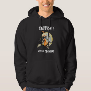 Halloween 2022 Matching Group Caution Witch Crossi Hoodie