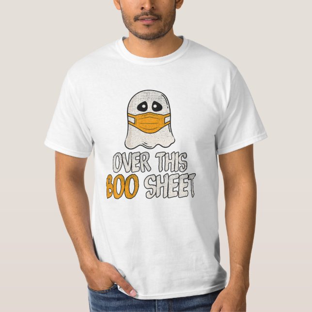 Halloween 2024 over this boo T-Shirt (Front)