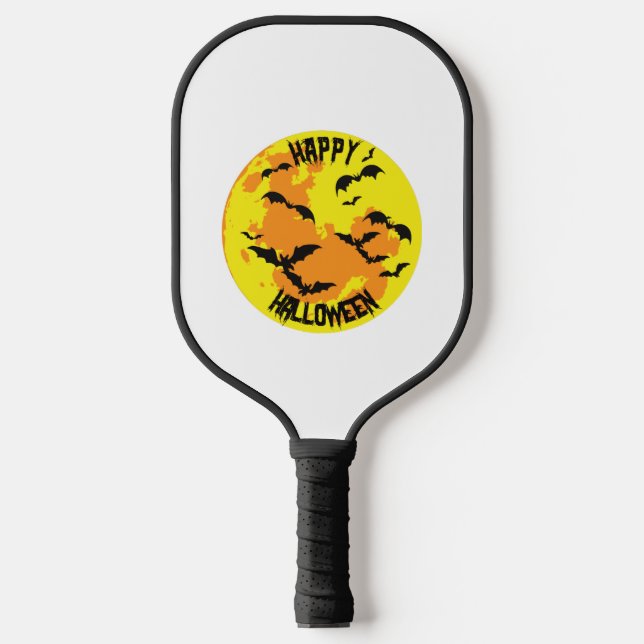 halloween 2024funny halloween pickleball paddle (Front)
