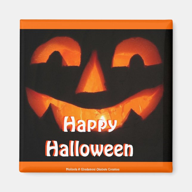 halloween 2, Happy Halloween , Happy Halloween ... Magnet (Front)