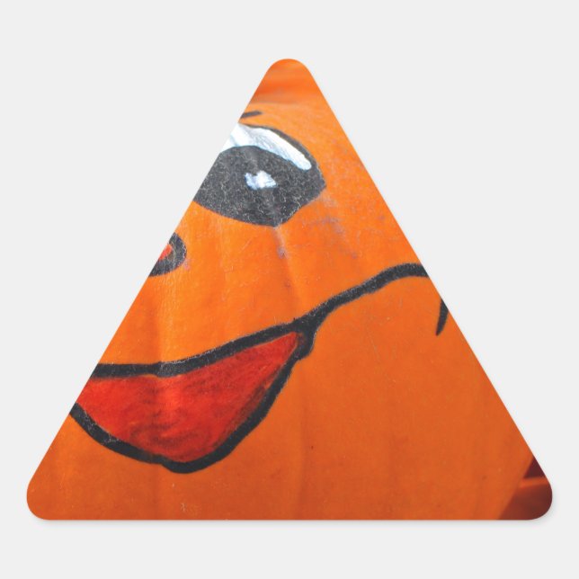 Halloween 2 triangle sticker (Front)