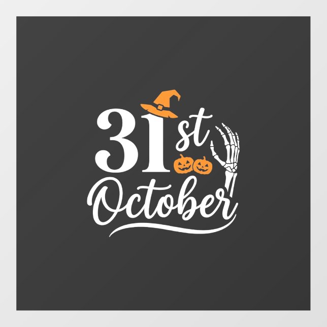 Halloween 31st October Pumpkin Witch Hat Design_1 (Sheet)