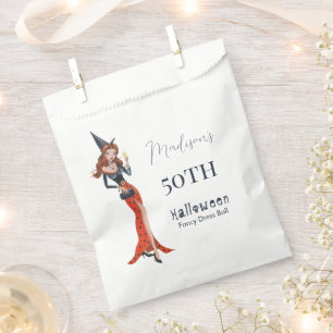 Halloween 50 th Birthday Party Favour Bag