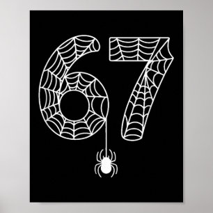 Halloween 67 Costume Shirt Halloween 6 7 Spider We Poster