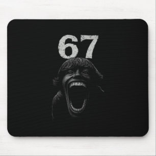 Halloween 67 Scp Horror Face Scary Costume Shirt H Mouse Pad