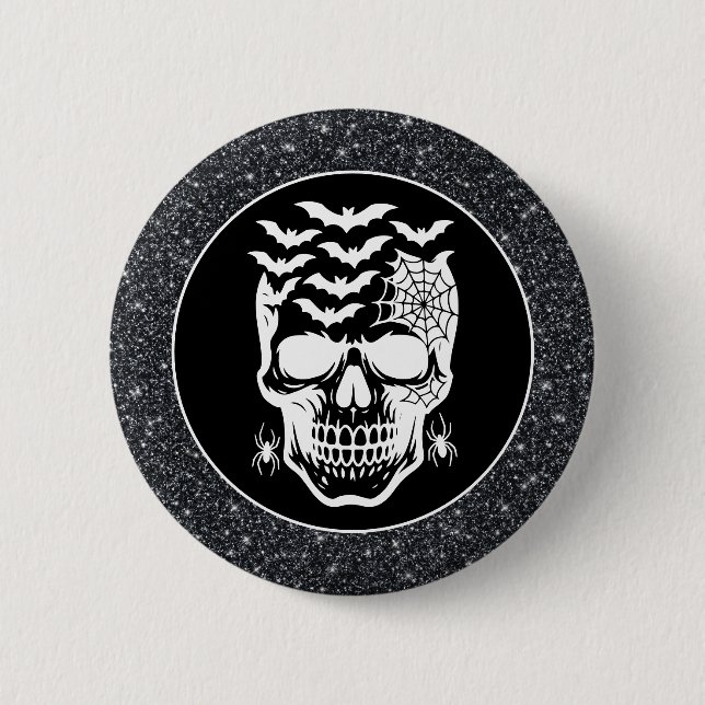Halloween  6 cm round badge (Front)