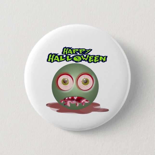 Halloween 6 Cm Round Badge (Front)
