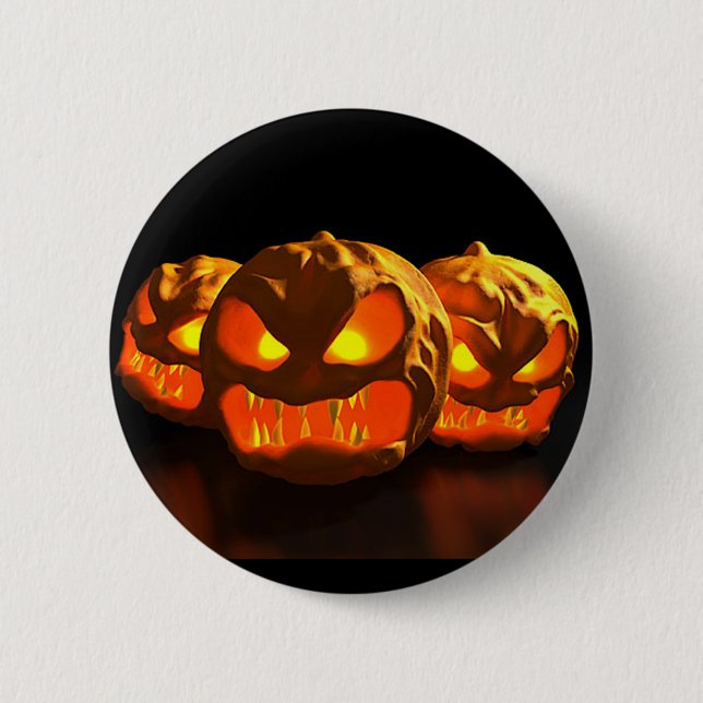 Halloween 6 Cm Round Badge (Front)