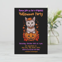 Halloween, 6 kitty, fun, spooky, jack-o-lantern, 