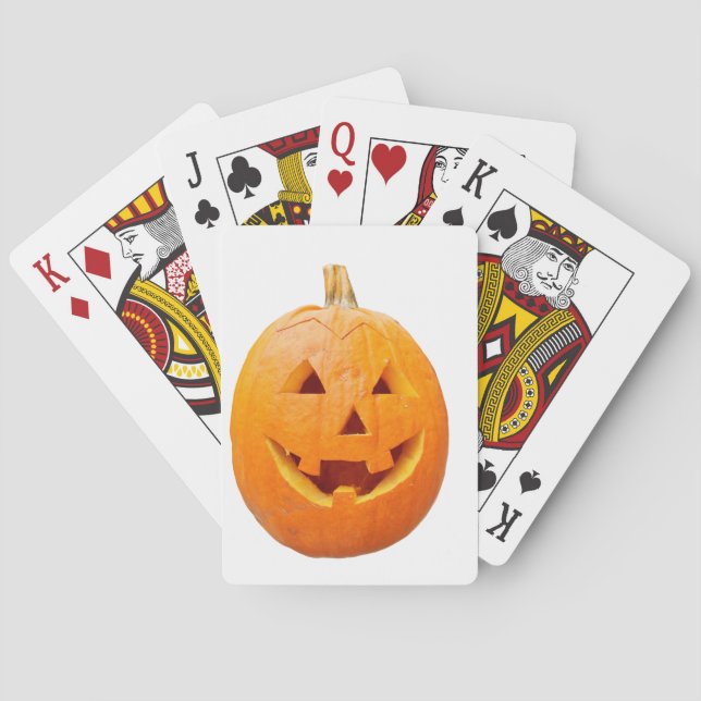 Halloween 6 playing cards (Back)