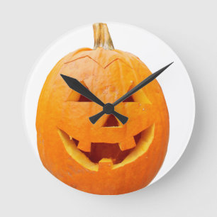 Halloween 6 round clock