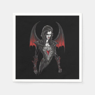 Halloween 6 vampire, party, terrifying vampire, napkin