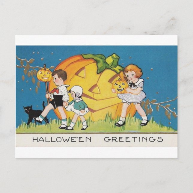 HALLOWEEN-92 POSTCARD (Front)