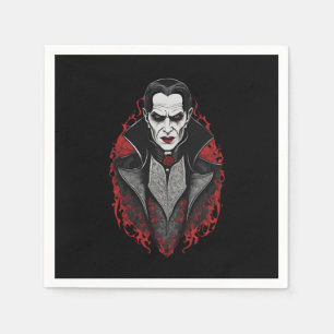 Halloween 9 vampire, horror, terrifying vampire,c2 napkin