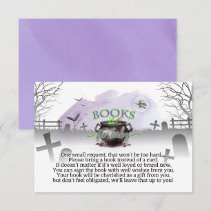 Halloween A Baby is Brewing Book Insert