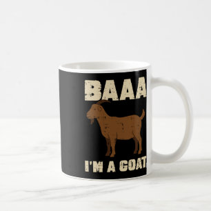 Halloween A Im Goat Funny Animal Costume Men Women Coffee Mug