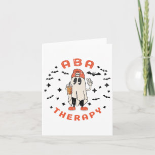 Halloween Aby Therapy Therapist Behaviour Autism G Card
