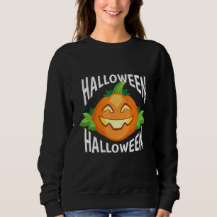 Halloween Accessories Halloween Mask Trick Or Trea Sweatshirt