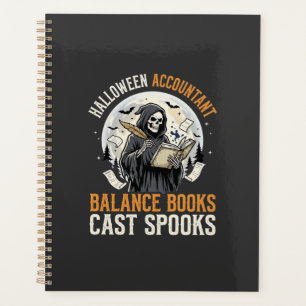 Halloween Accountant After Dark Planner