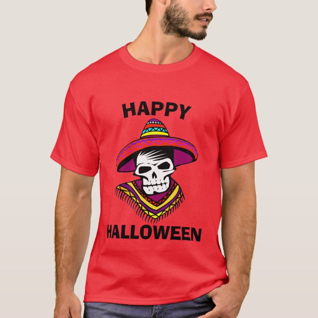 Halloween, add text T-Shirt (Front)