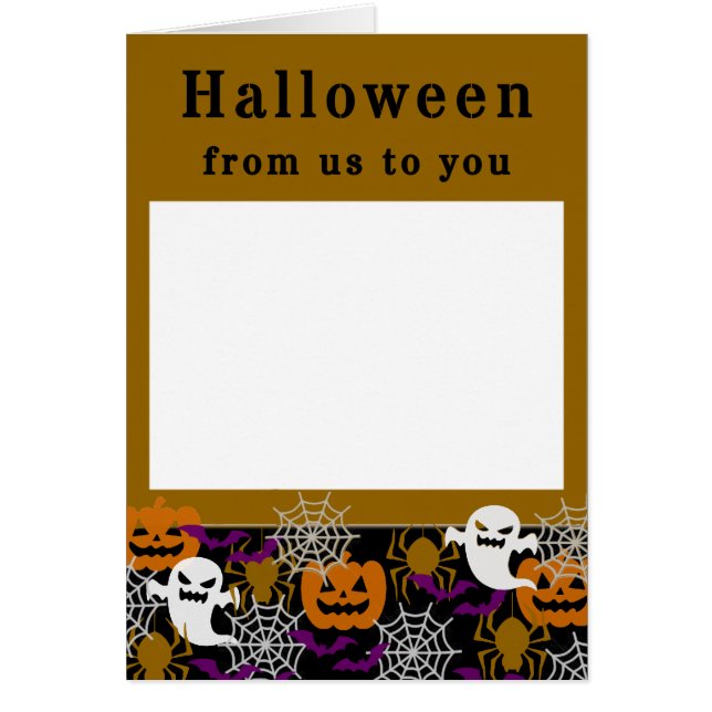 Halloween Add Your Own Family Photo (Front)