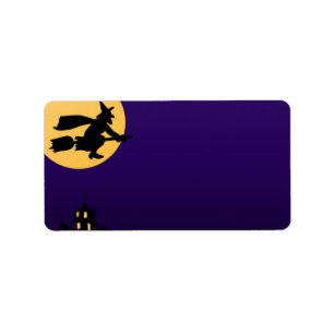 Halloween Address Label