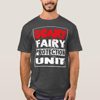 Halloween Adult Costume Fairy Scary Protection Uni T-Shirt