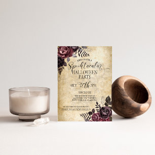 Halloween, Adult Halloween, Costume Party, Costume Invitation