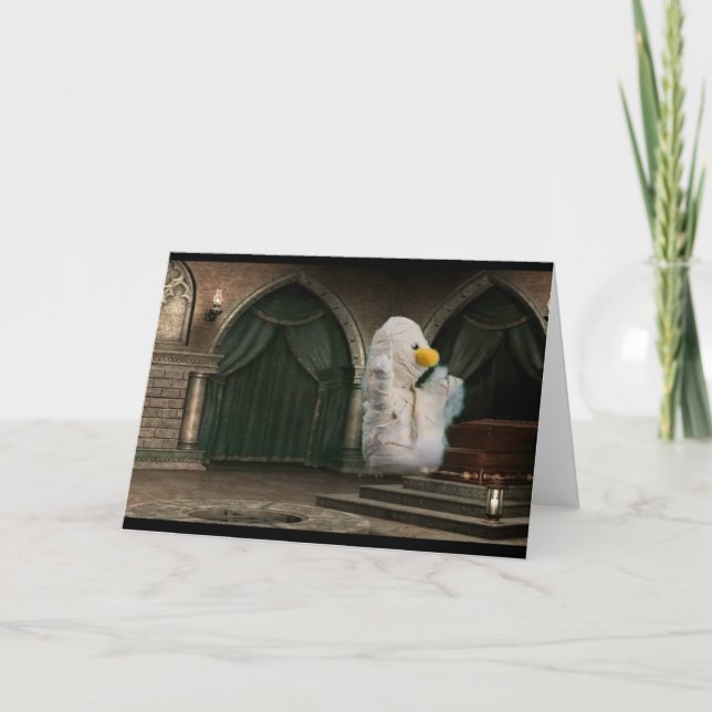 Halloween Adventure. Greeting Card (Front)