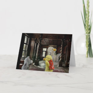 Halloween Adventure. Greeting Card
