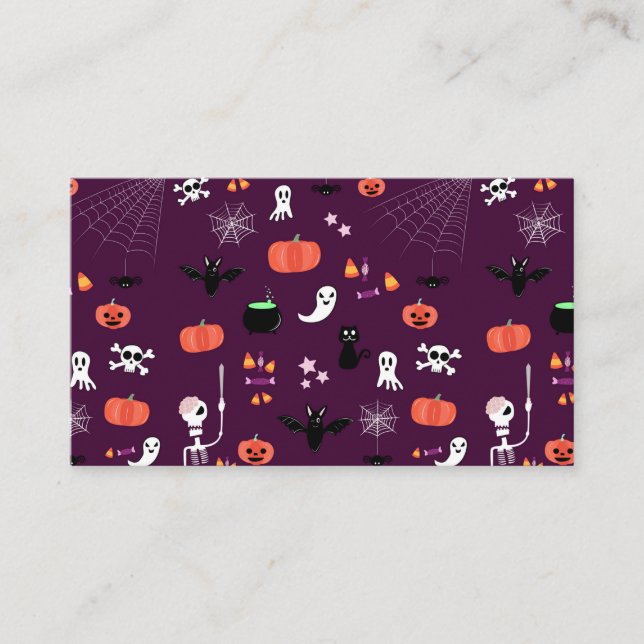Halloween Advice Card (Front)