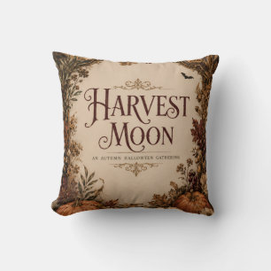 Halloween After Dark , Moody Candlelight Party Cushion