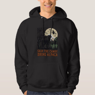 Halloween Alpaca Shirt Cute Spooky Vintage Animal