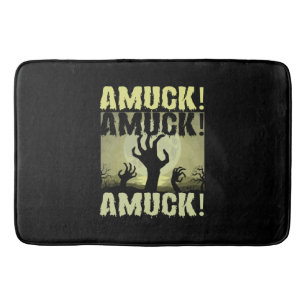 Halloween Amuck Amuck Halloween Birthday Bath Mat