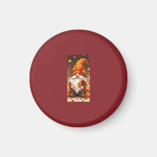 halloween and autumn greetings card magnet