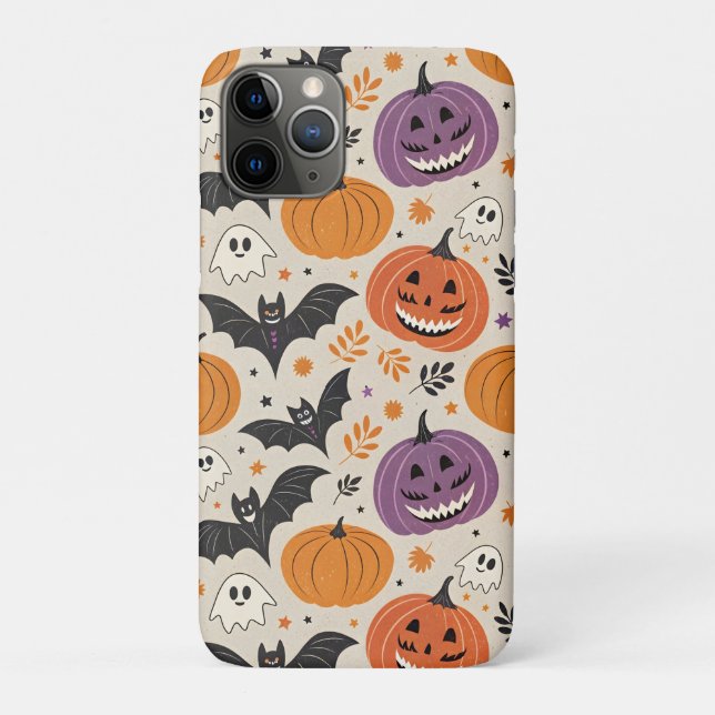 Halloween and autumn pattern   Case-Mate iPhone case (Back)