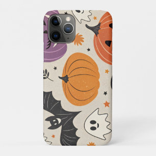 Halloween and autumn pattern iPhone 11 pro case