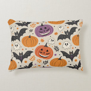 Halloween and autumn pattern decorative cushion