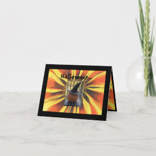 Halloween and wearing the Witch Hat Card