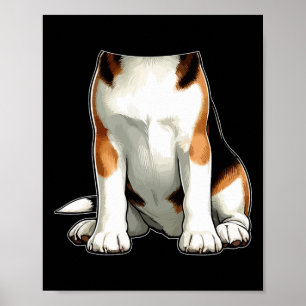 Halloween Animal Costume Cosplay Beagle Matching P Poster