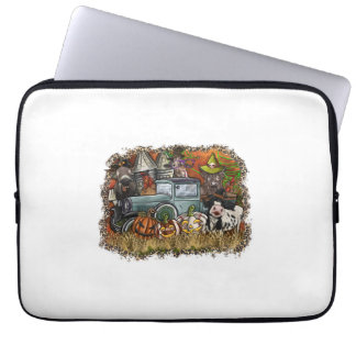 Halloween Animal Laptop Sleeve
