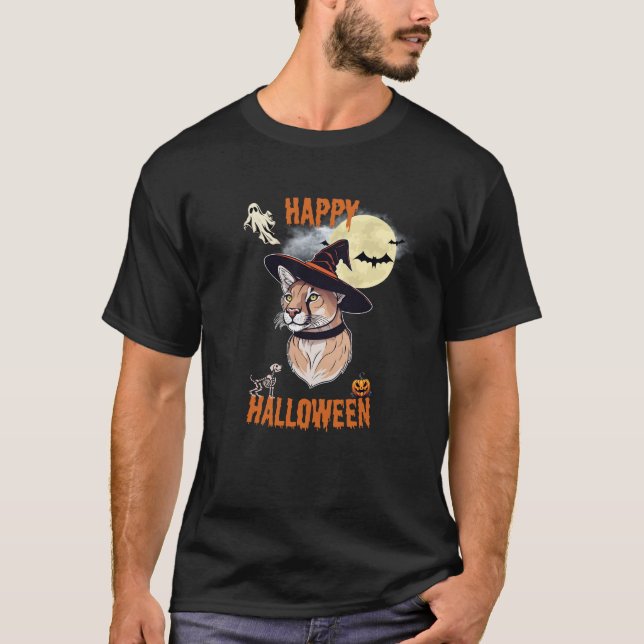 halloween animals T-Shirt (Front)