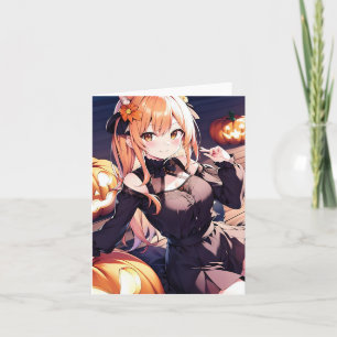 Halloween Anime M Card