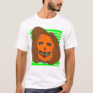 halloween anti Nancy Pelosi pumpkin monster T-Shirt