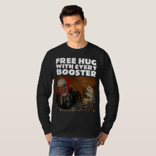 HALLOWEEN ANTI-VAX EVIL CLOWN T-SHIRTS T-SHIRT