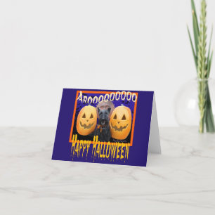 Halloween Arroos Note Card