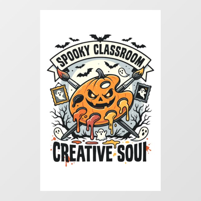 Halloween Art Teacher Spooky Classroom (Sheet)