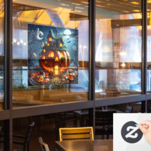 Halloween Art Window Cling